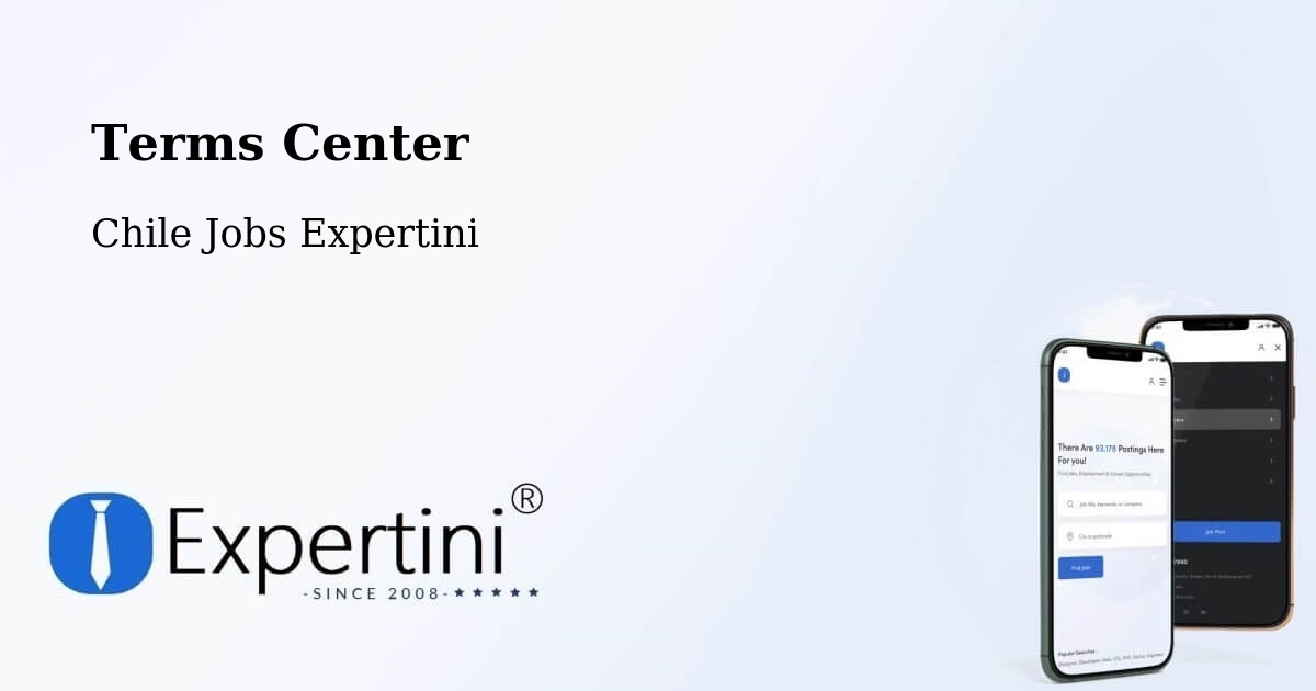 Terms of Service – Cerro Navia - Chile Jobs Expertini
